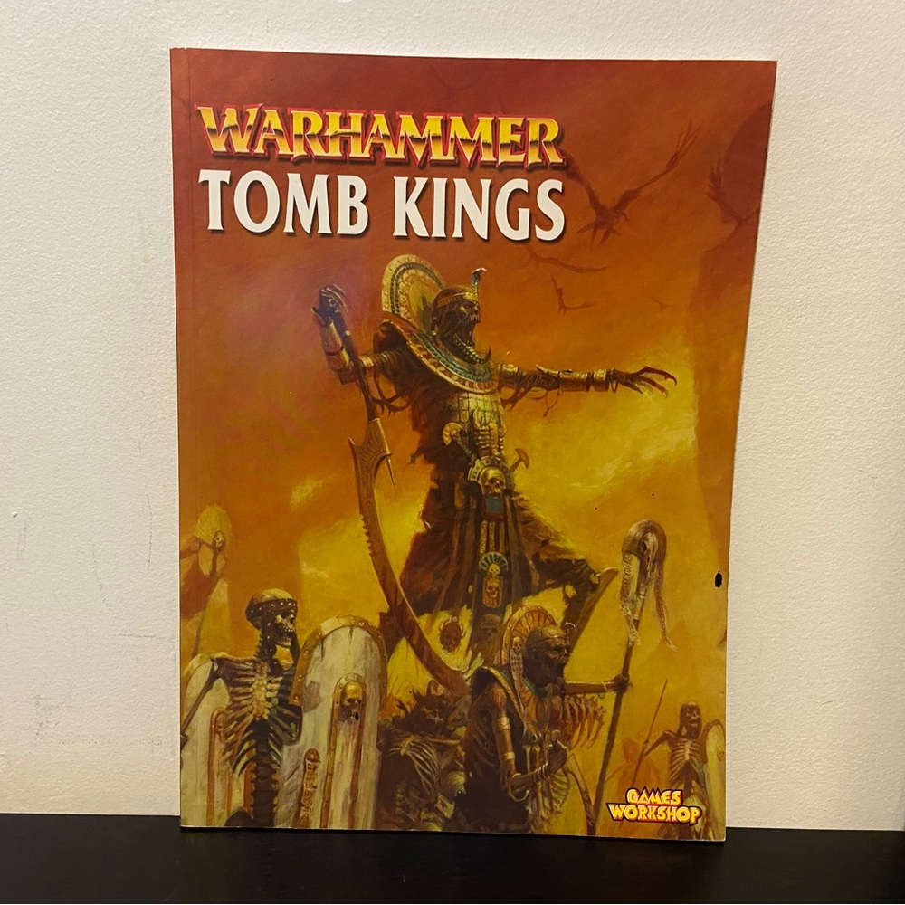 Warhammer Undead Tomb Kings 2002 Army Codex Rule Book Manual  RARE
